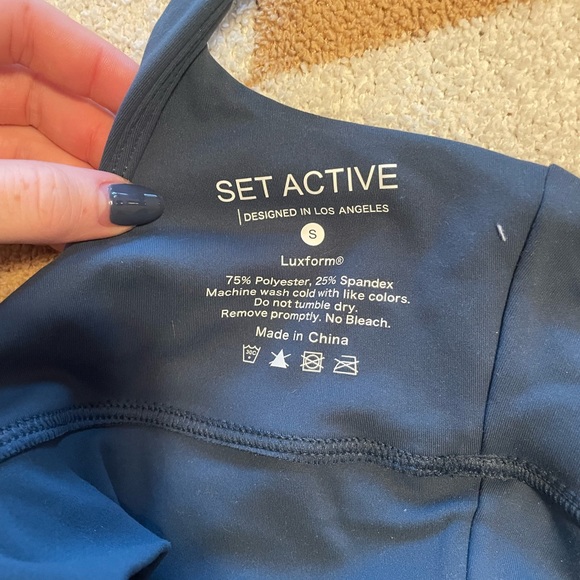 Set Active LUXFORM Ballet Band Bra- River - Picture 4 of 4